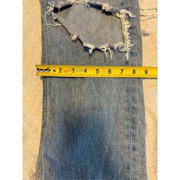 Agolde jeans size 26 90s jeans distressed jeans - EUC - Picture 8 of 11
